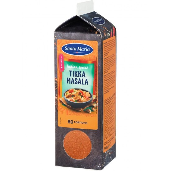 Orange Carton of Tikka Masala Mix