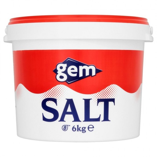 Tub of Table Salt 6kg