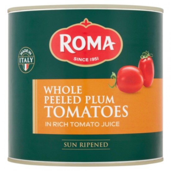 Red Can of Plum Peeled Tomatoes 