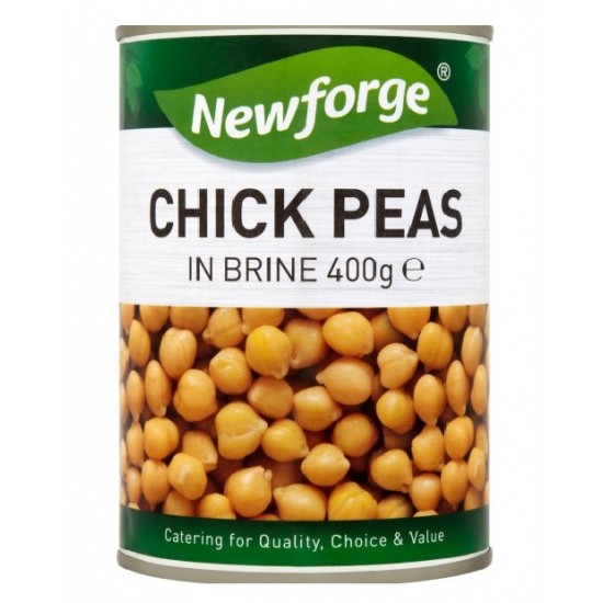 Can of Newforge Chick Peas 400gm 