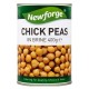 Can of Newforge Chick Peas 400gm 