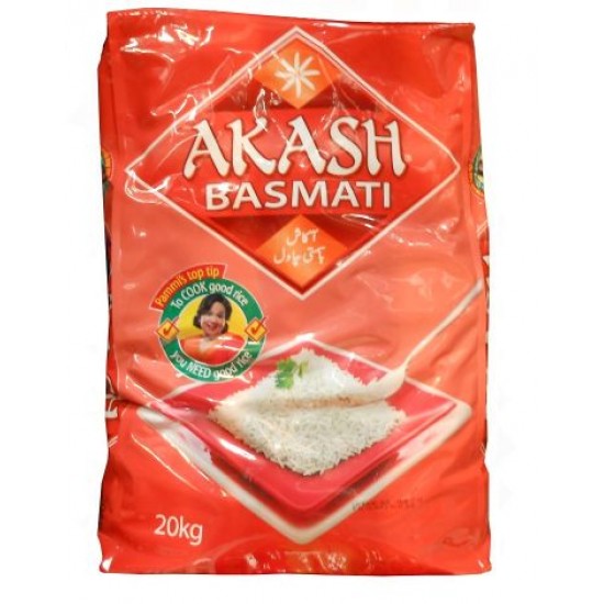 Bag of Akash Basmati Rice 20kg