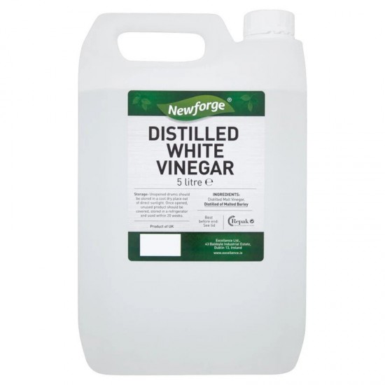 5lt Carton of Newforge Distilled Vinegar 