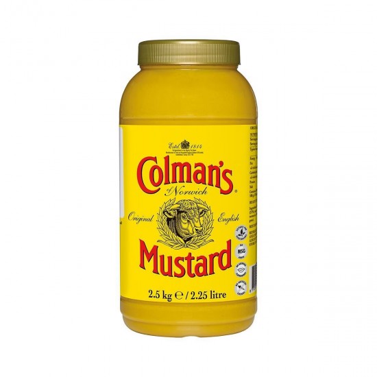 Colmans English Mustard 2.25ltr in a jar