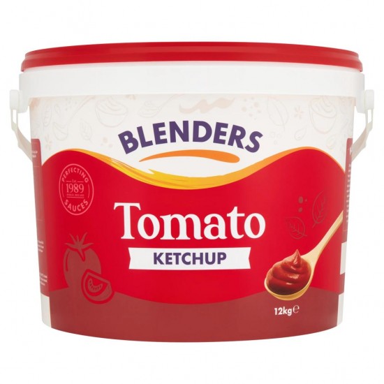 Red Tub of Blenders Tomato Ketchup 12kg