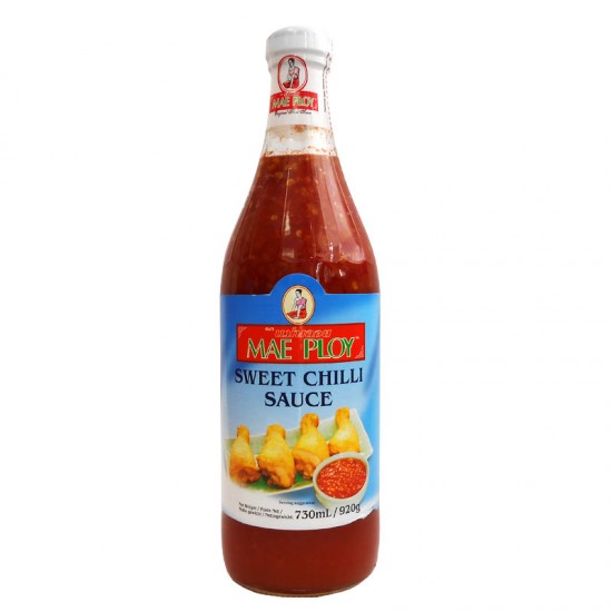 Glass Bottle of Mae Ploy Sweet Chilli Sauce 730ml