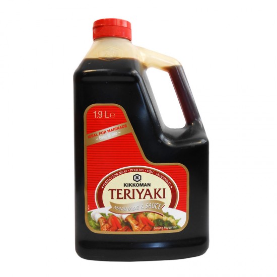 Plastic Bottle Carton of Kikkoman Teriyaki Sauce 