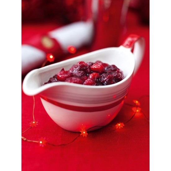 Big Red tub of Country Range Cranberry Sauce