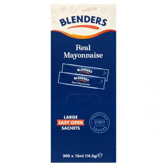 Blue Blenders Real Mayonnaise Sachets 