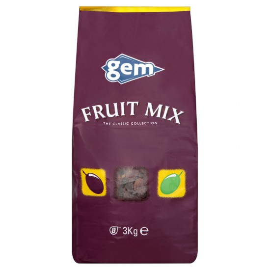 Gem Fruit Mix in a 3kg bag