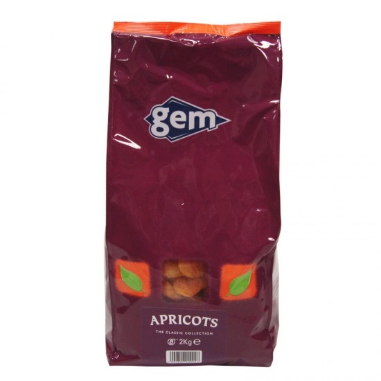 Pack of Gem Dried Apricots 2kg