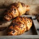 Chocolate Croissant 85g on a white background