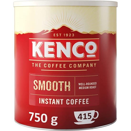 Red Kenco Really Smooth Coffee Tin