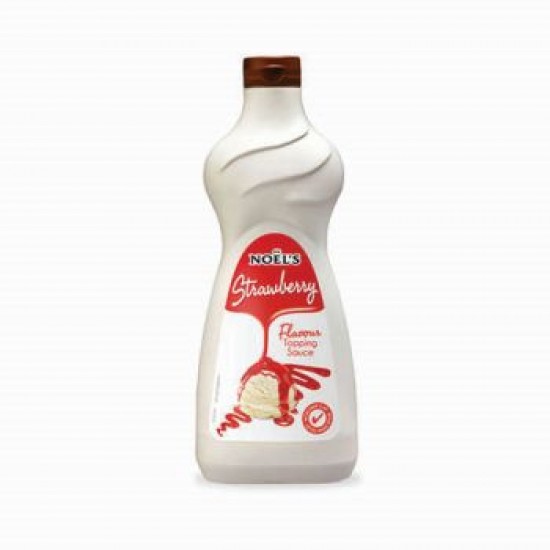 White Bottle of Noels Strawberry Sauce 1kg