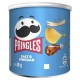 Pringles Salt & Vinegar Crisps in Short Blue Tin