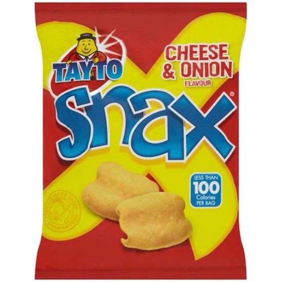 Tayto Snax Cheese & Onion 22gx50