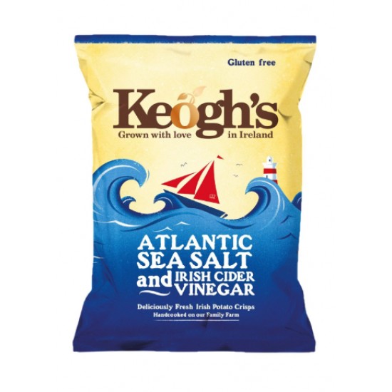 Keogh's Salt And Vinegar 50g X 24