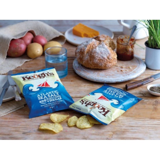 Keogh's Salt And Vinegar 50g X 24