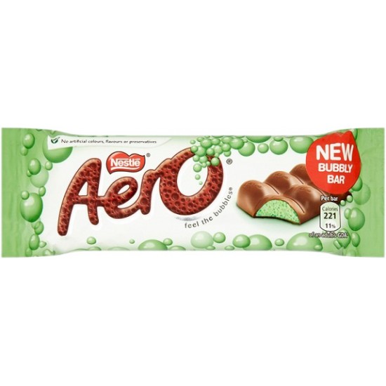 Nestle Aero Bubbly Peppermint 36g X 36