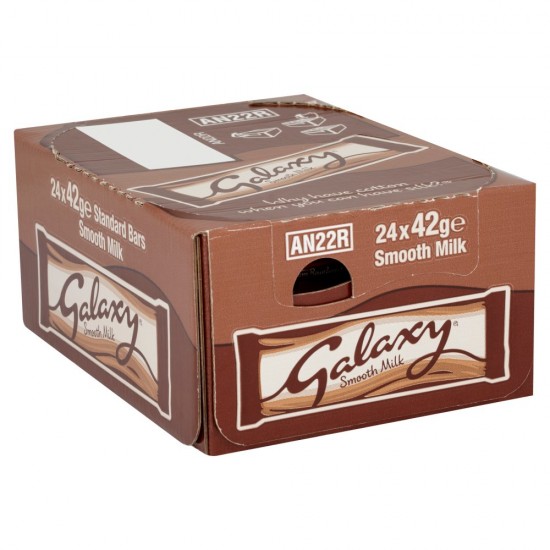 GALAXY CARAMEL MILK CHOCOLATE - Box Of 24