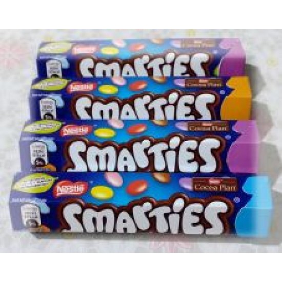 Chocolate Bars : Nestle Smarties Tube 38g X 48 - Catering