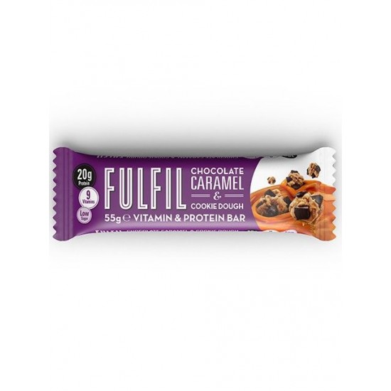 Fulfil Choc & Caramel Cookie Bar 55g X 15