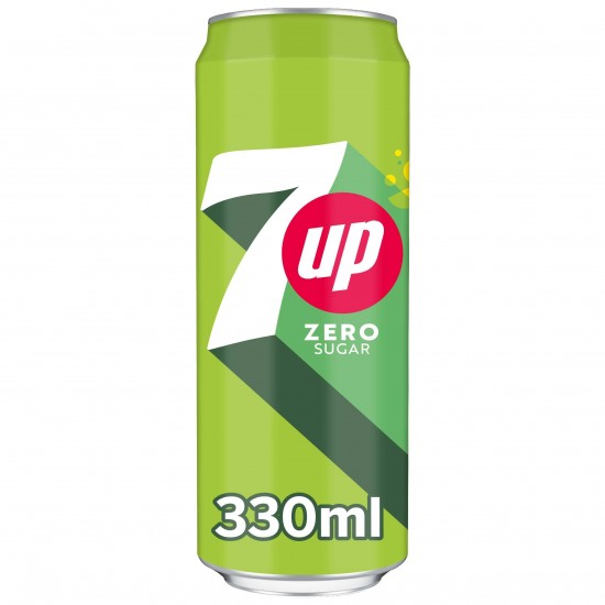 7up Free Cans 330ml X 24