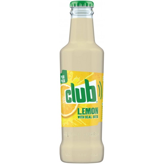 Single Bottle of Club Lemon 200ml