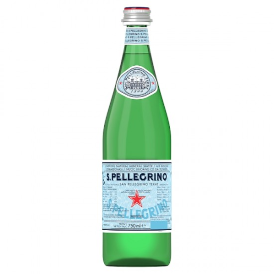 San Pell Sparkling Green Glass Bottle