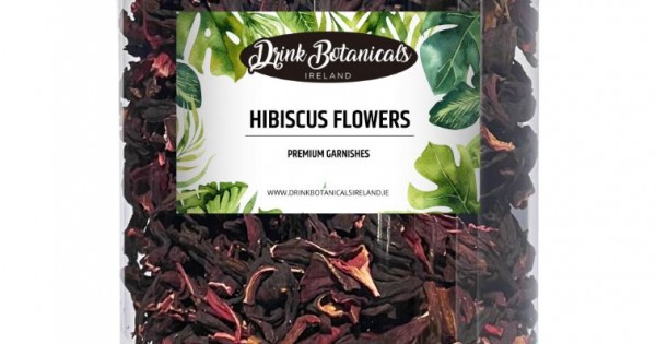 Dried Hibiscus Flower Petals - Drink Botanicals Ireland