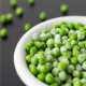 Bright Green Frozen Garden Peas