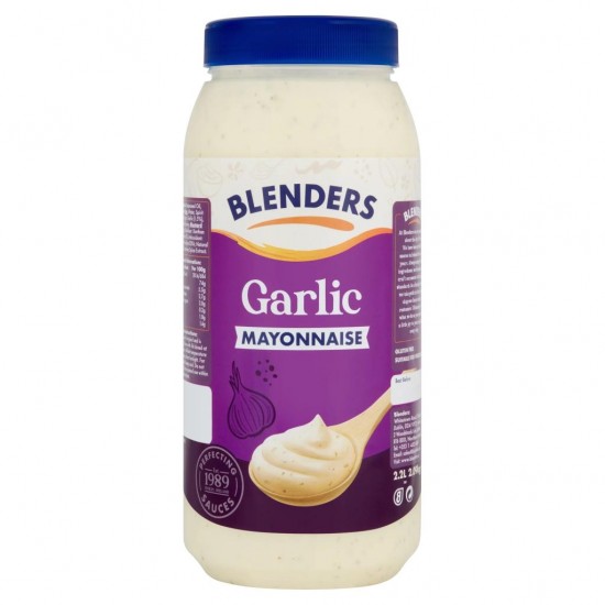 Blenders Garlic Mayonnaise 2.2 Litres Plastic Bottle Tub