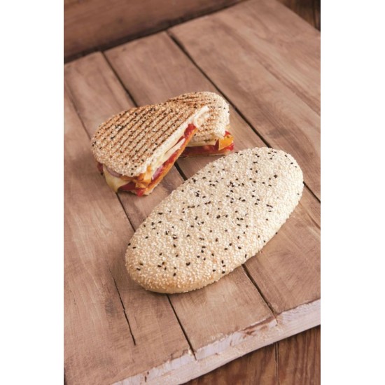 Oval Panini Nigella & Sesame Sandwich