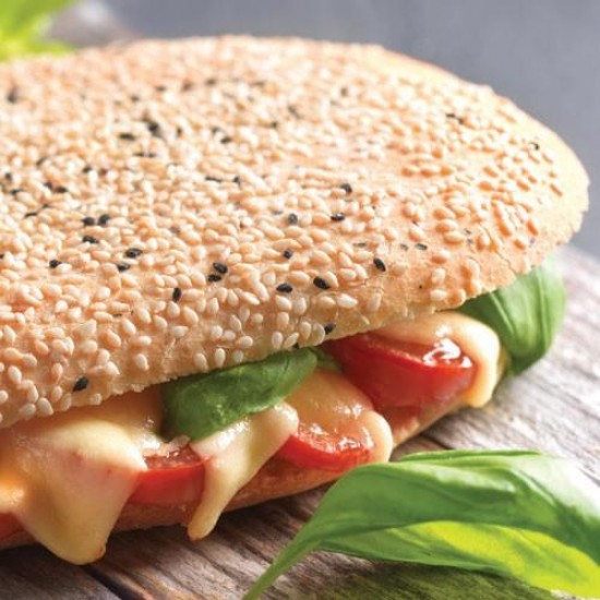 Oval Panini Nigella & Sesame Sandwich