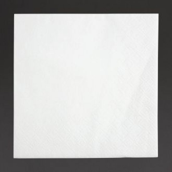 White Cocktail Napkin 