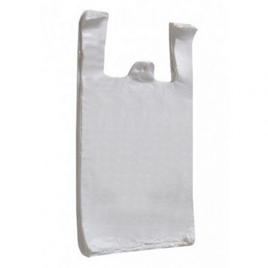 Plastic White Carrier Bag 