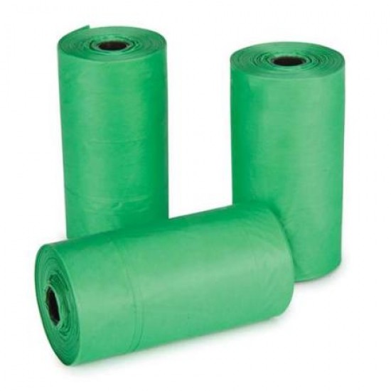 Green Bio Degradable Plastic Bin Bag