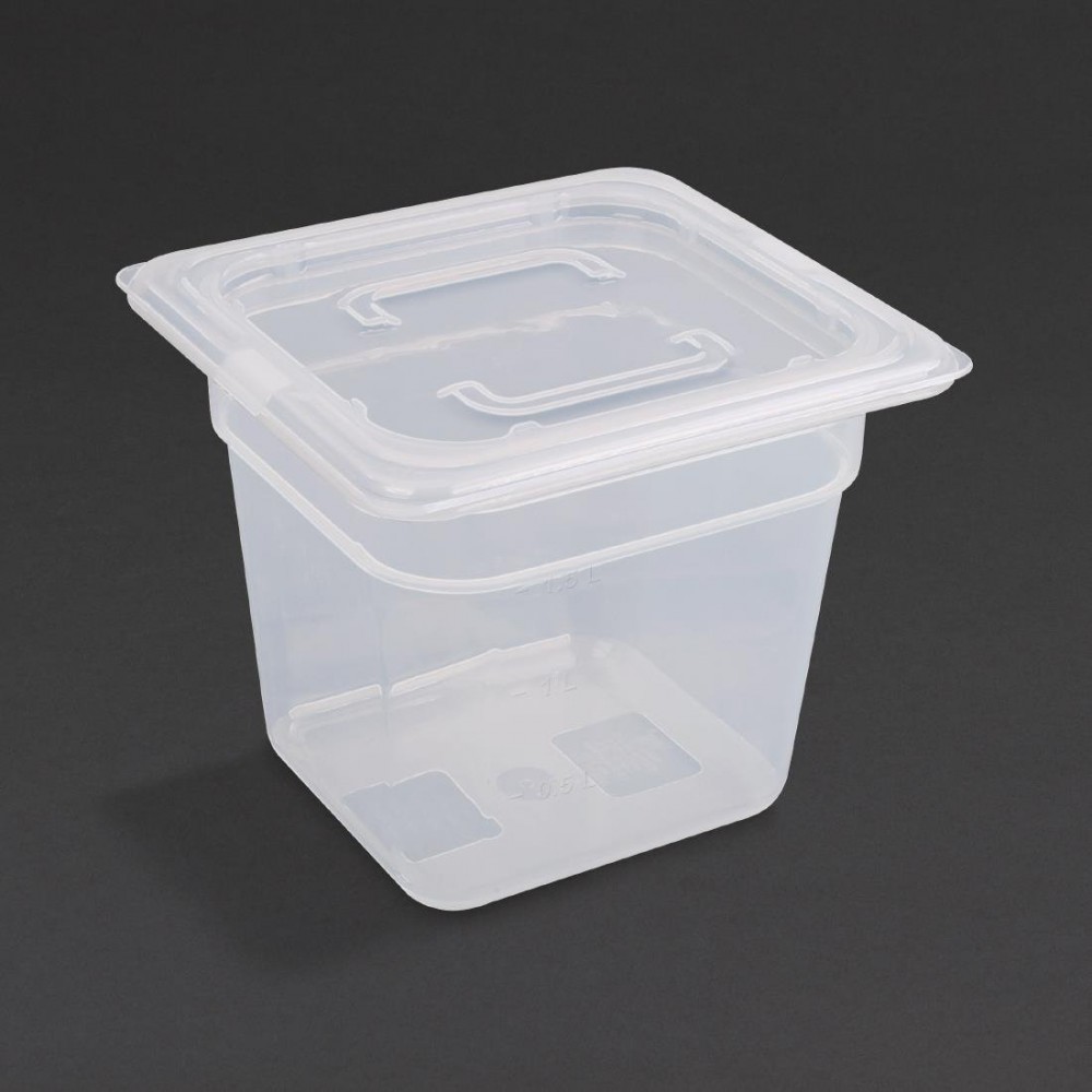 Polypropylene G/norms : Polypropylene Gn Container 1/6 With ...