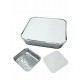 Silver Foil Container with Lid