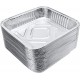 Silver Foil Container with Lid