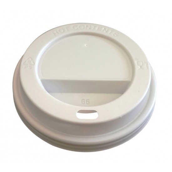 White Lids For Hot Drink Paper Cup