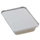 Foil Container & lid 9x6x2''