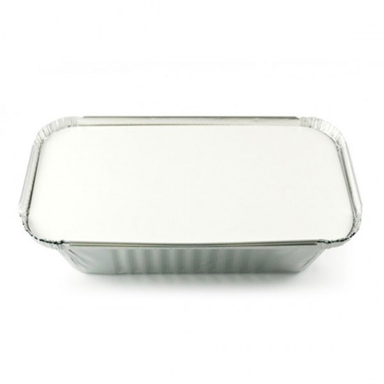 Lids Foil Container No6 4x8'' X 500