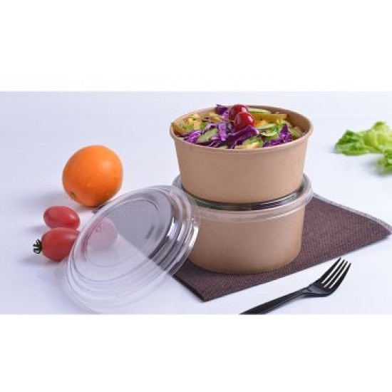 Lid For Kraft Salad Bowls 16-26oz X 300