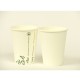 Compostable Doublewalled 8oz White Cup X 500