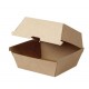 Brown Box Corrugated No.8 Burger Box 