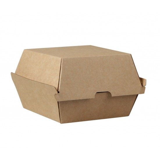 Brown Box Corrugated No.8 Burger Box 