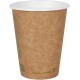 Brown Compostable Doublewalled 12oz Chestnut Cup 