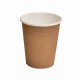 Compostable D/W 8oz Chestnut Cup