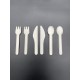 Bagasse Paper Spoon X 50